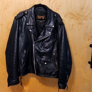 Men's motorcycle leather